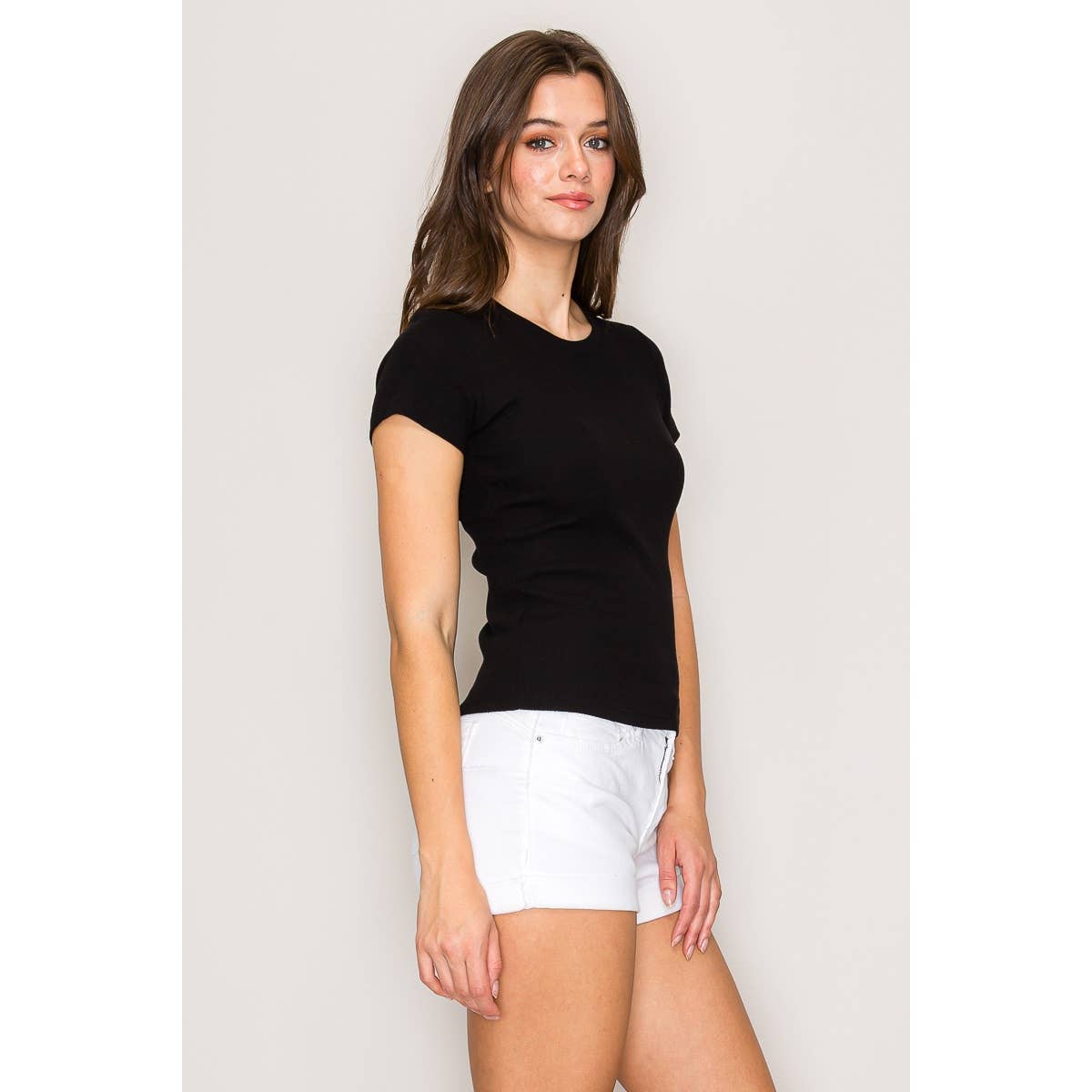 Basic Crew Neck Top