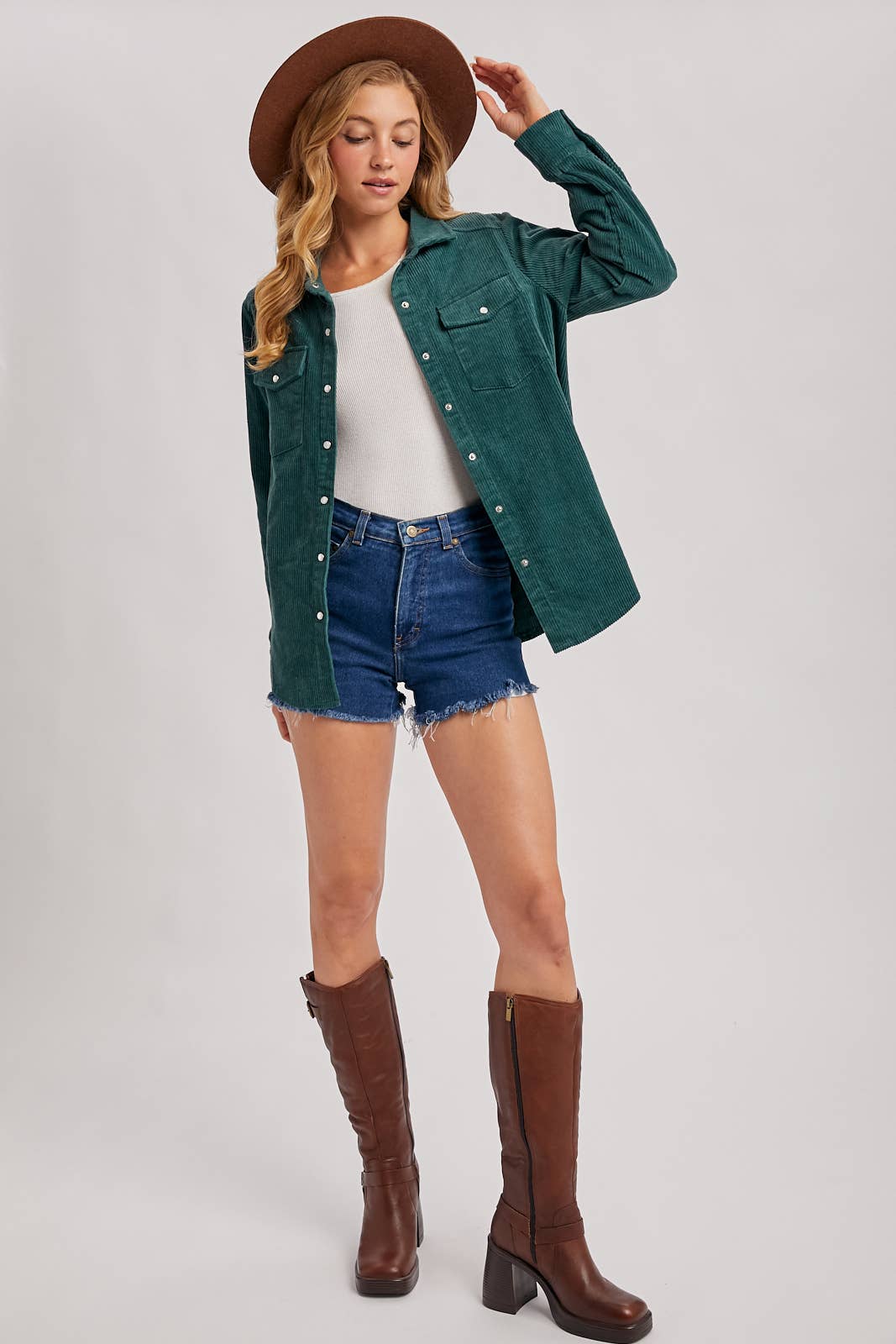 CORDUROY SHACKET