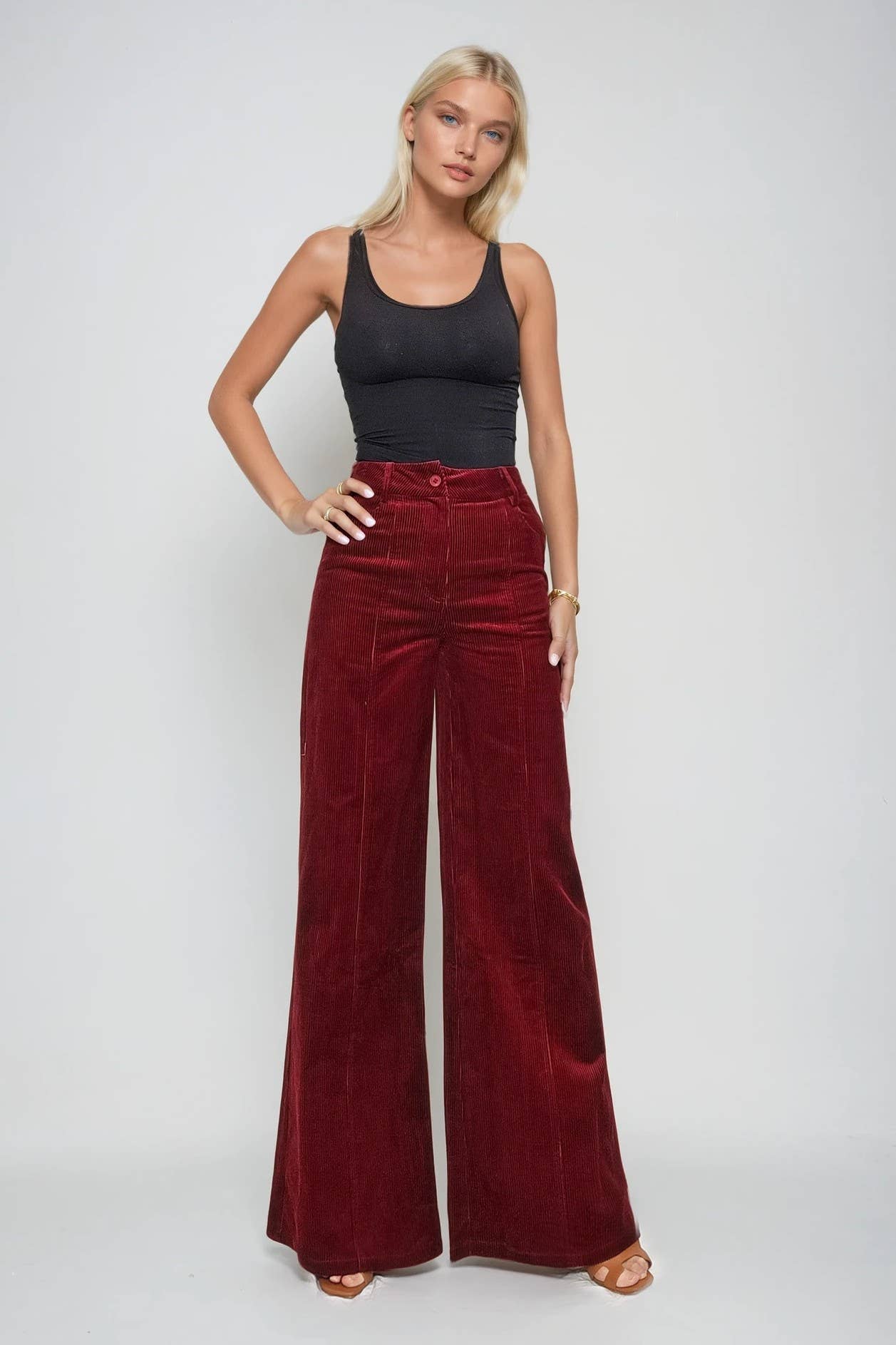 Corduroy Wine Pant