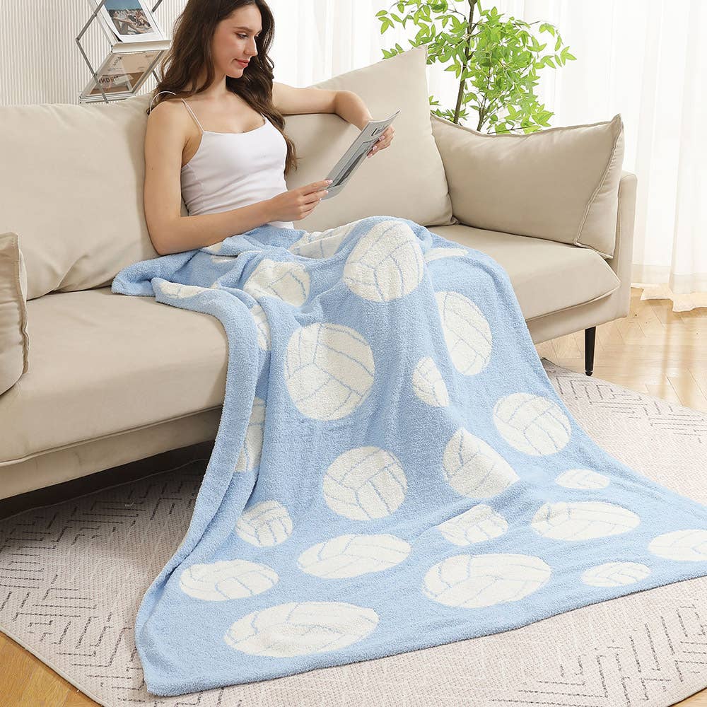 Volleyball Throw Blanket