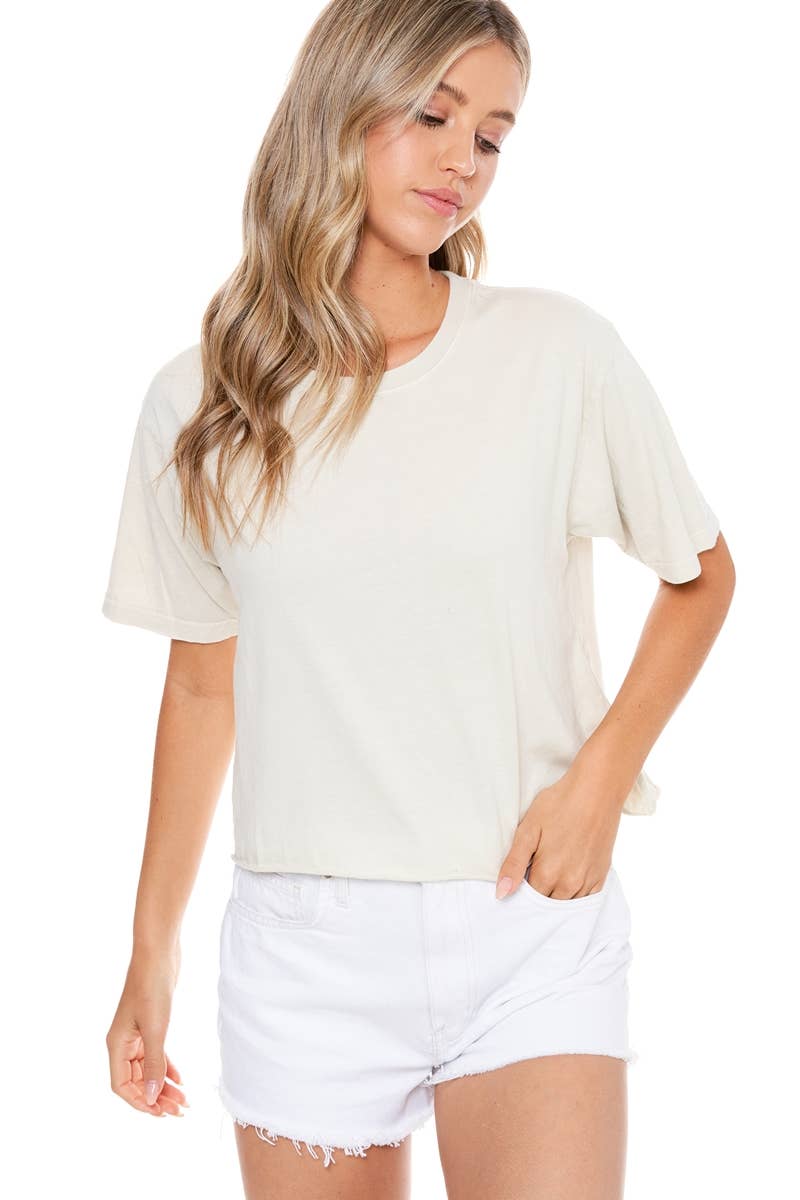 MINERAL WASHED TEE