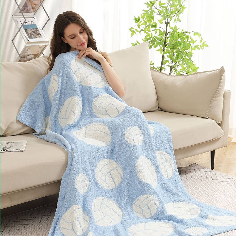 Volleyball Throw Blanket