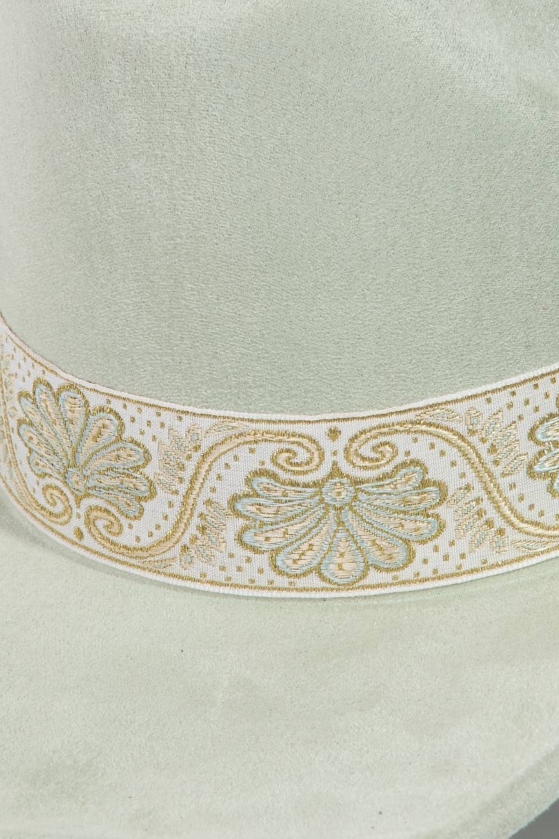 Western Intricate Band Cowboy Hat