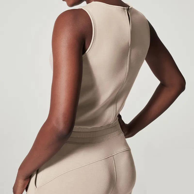 Sleeveless Daily Jumpsuit