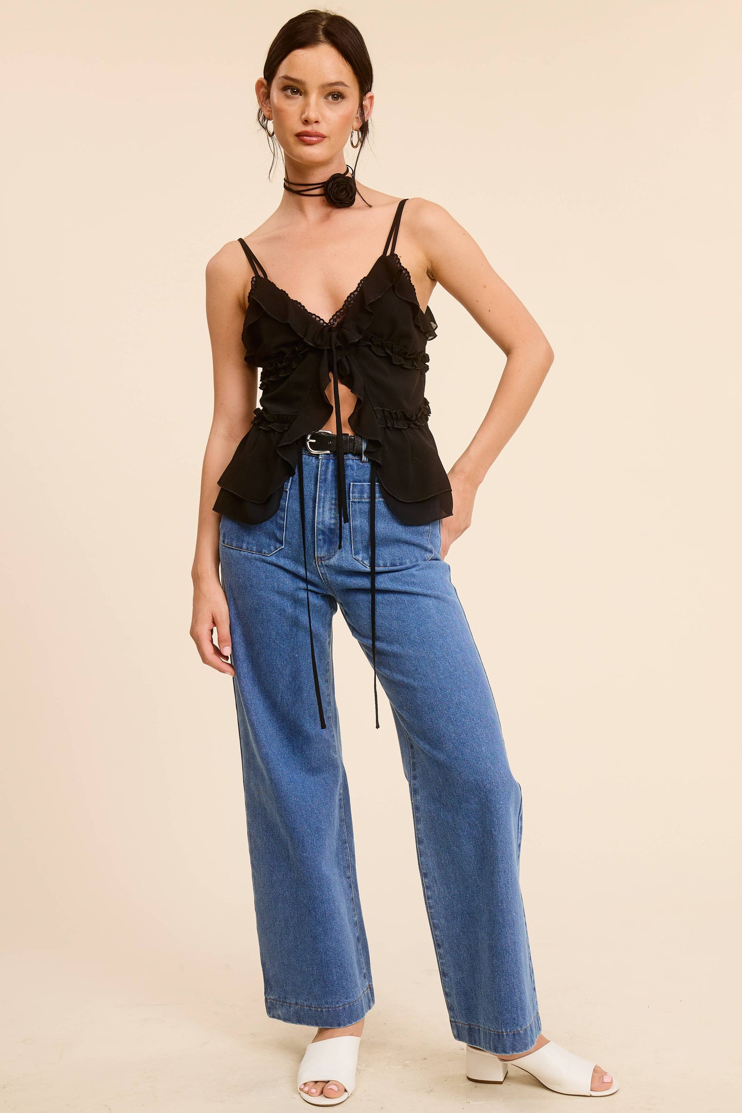 Chiffon Babydoll Camisole