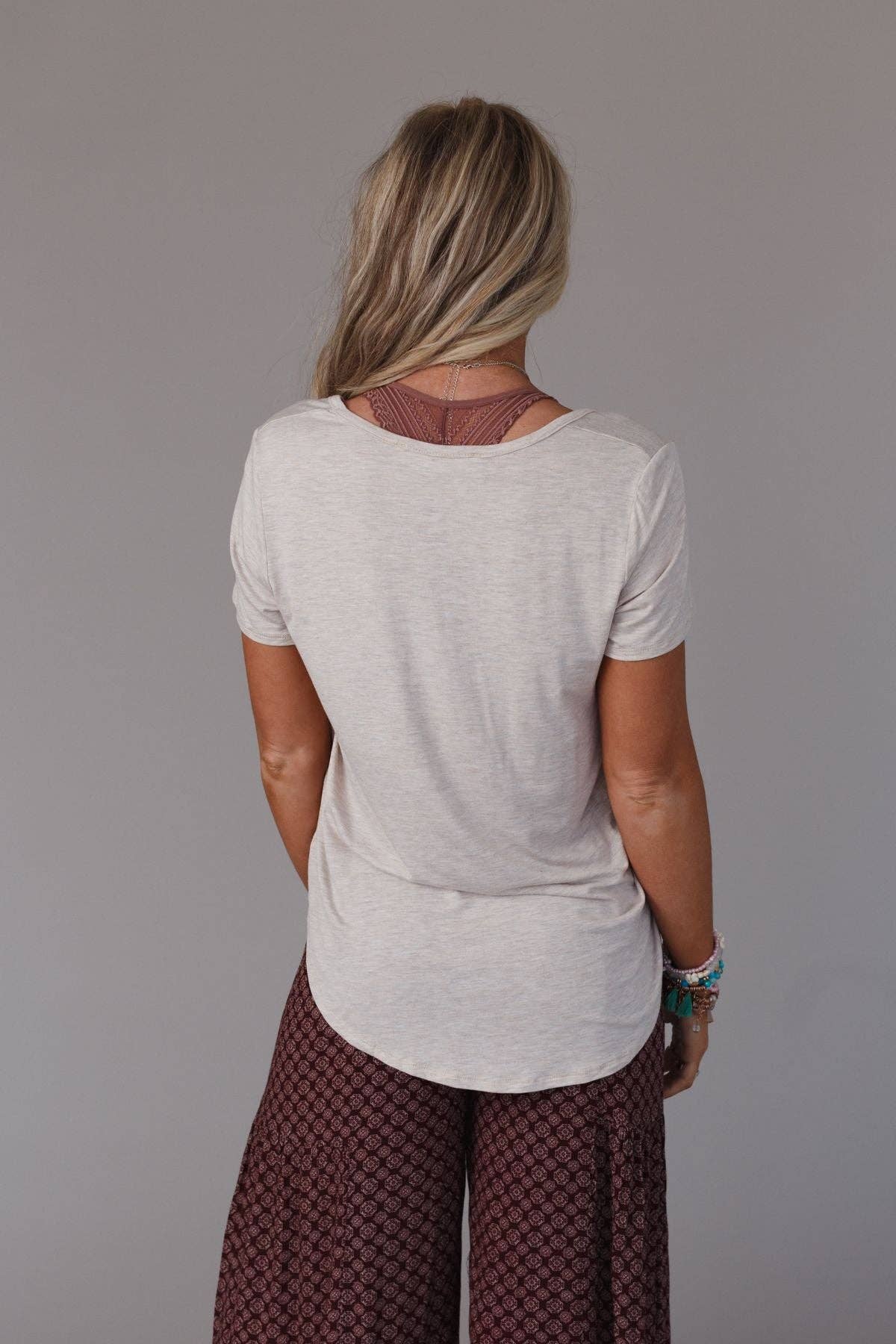Scoop Neck Tee