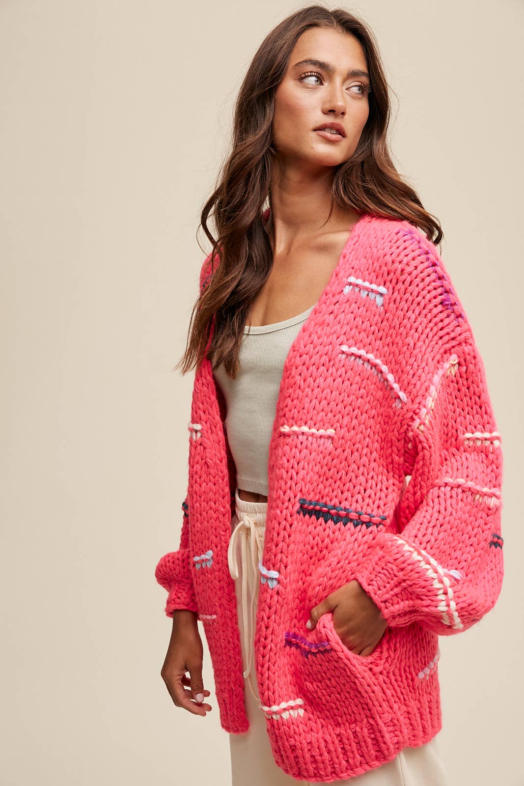 Chunky Knit Cardigan