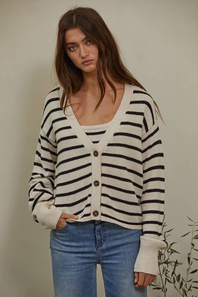 V NECK KNIT TANK