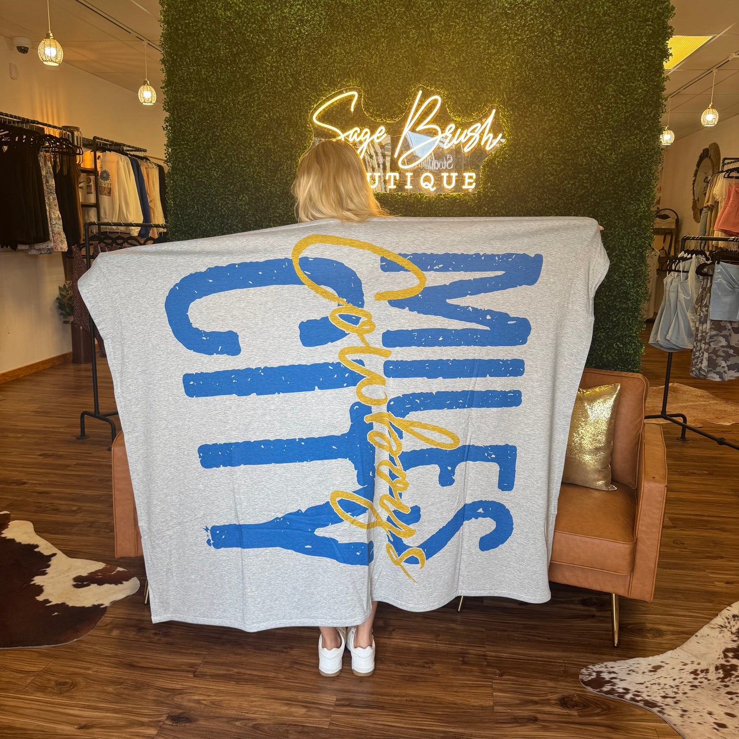 Team Sweatshirt Blanket
