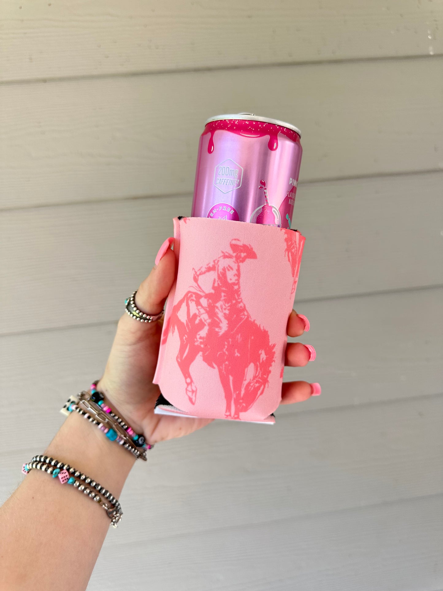 Bucking Horse Koozie