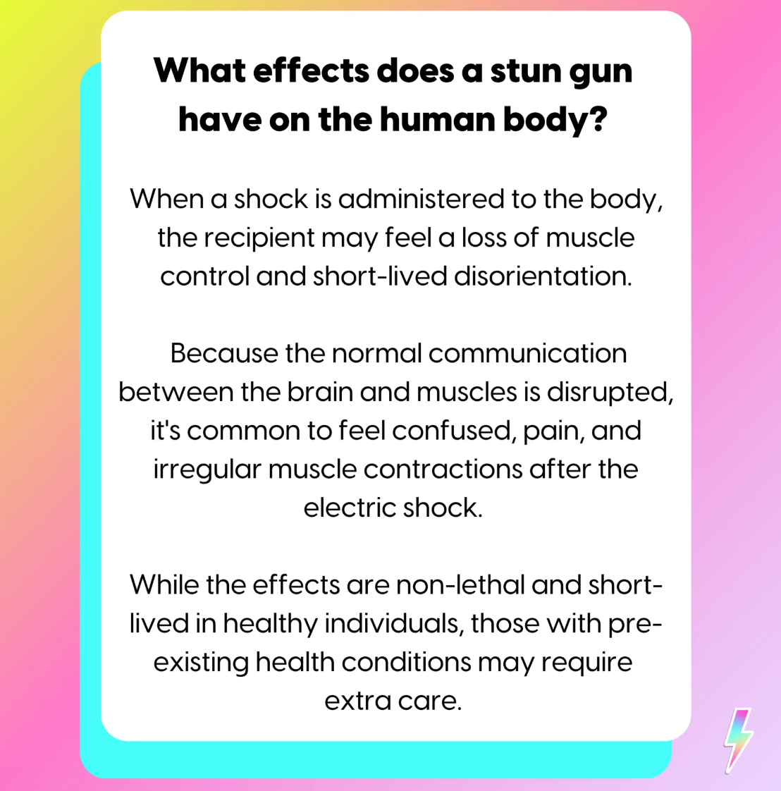 Skinny Mini Stun Gun
