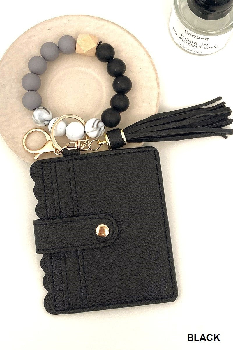 BEADED WALLET BRACELET