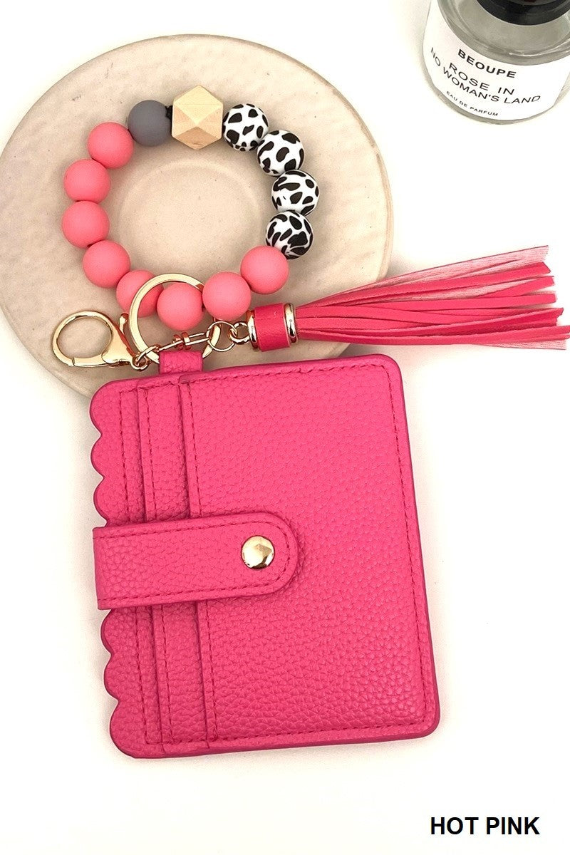 BEADED WALLET BRACELET