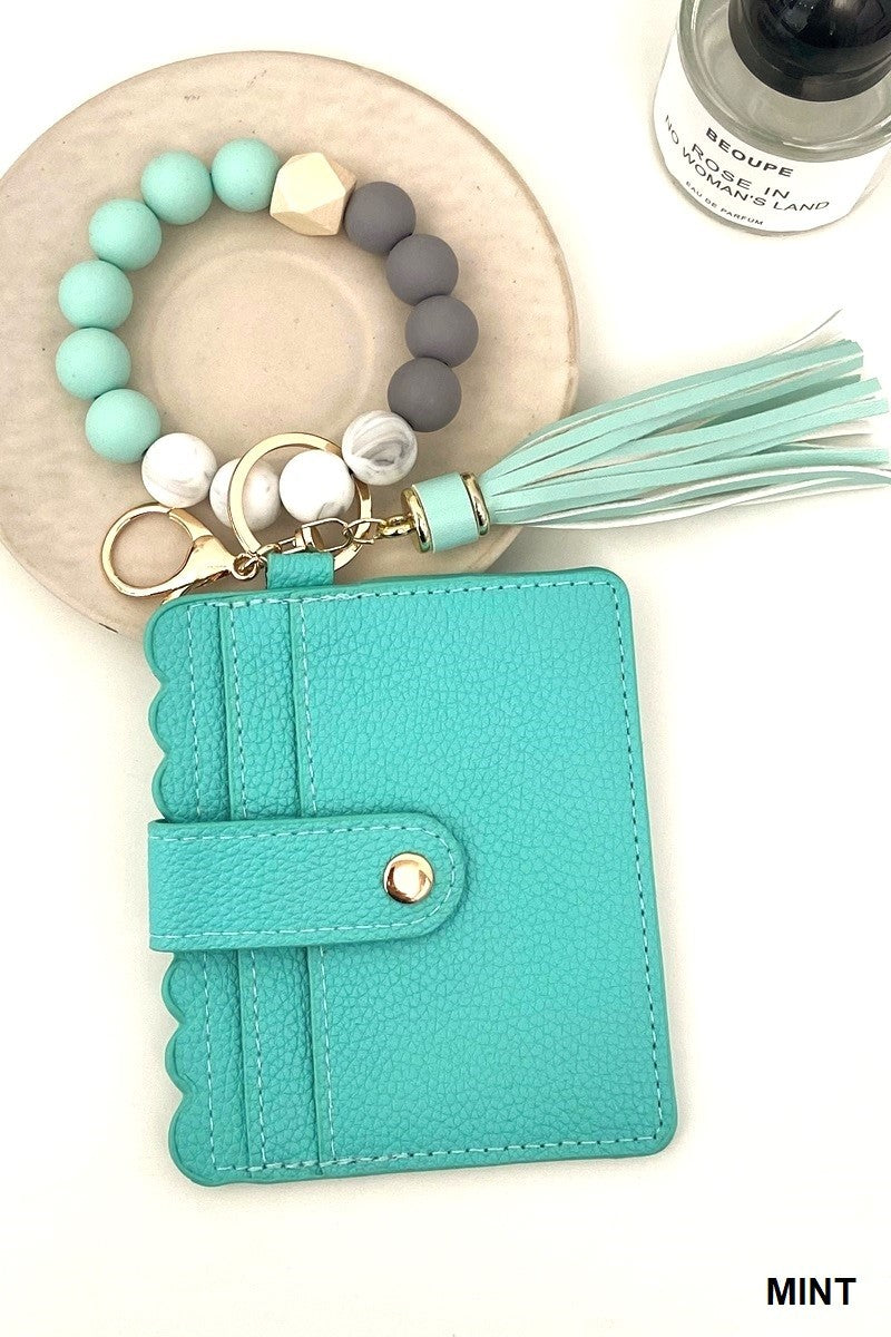 BEADED WALLET BRACELET