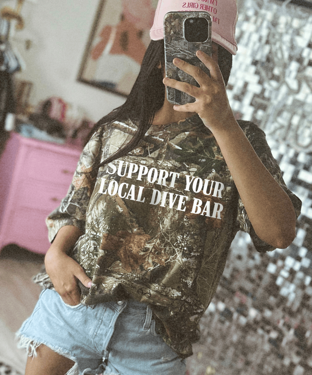 Support Your Local Dive Bar Tee