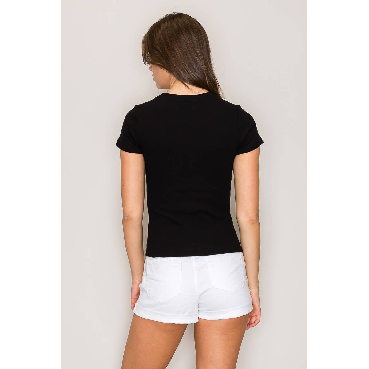 Basic Crew Neck Top