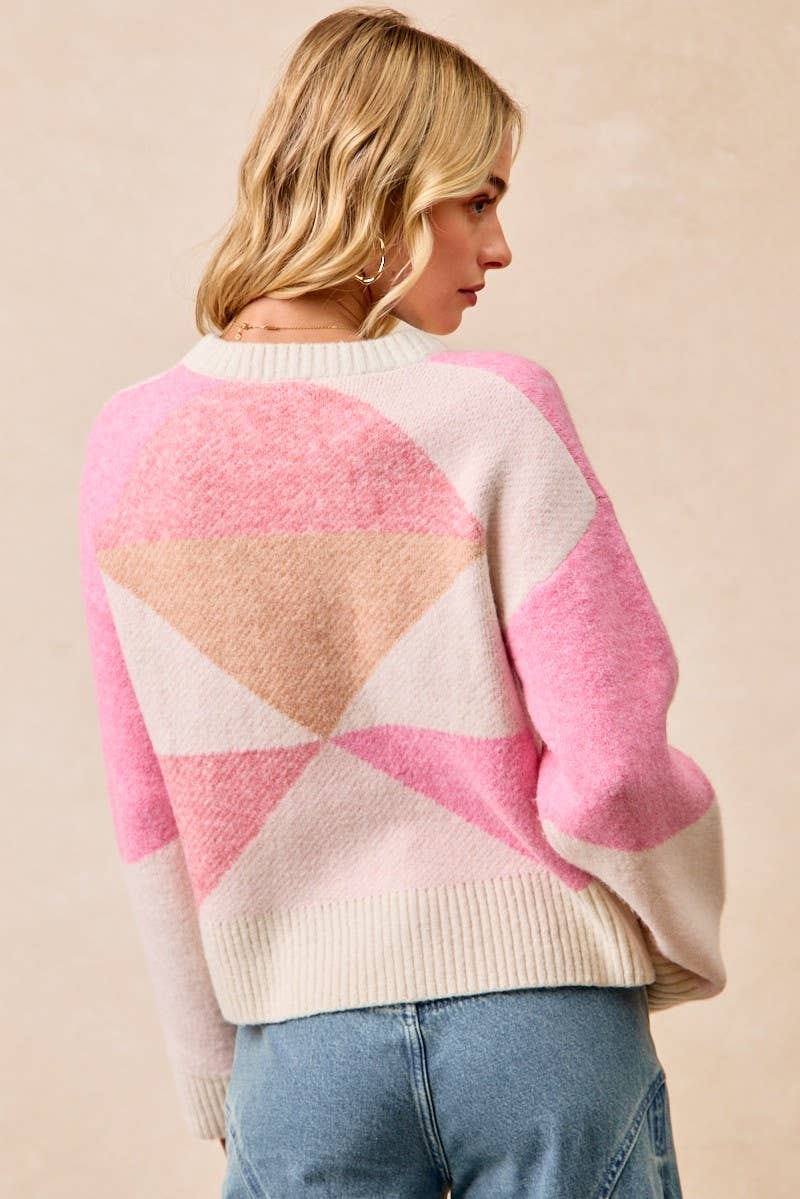 Colorblock Sweater