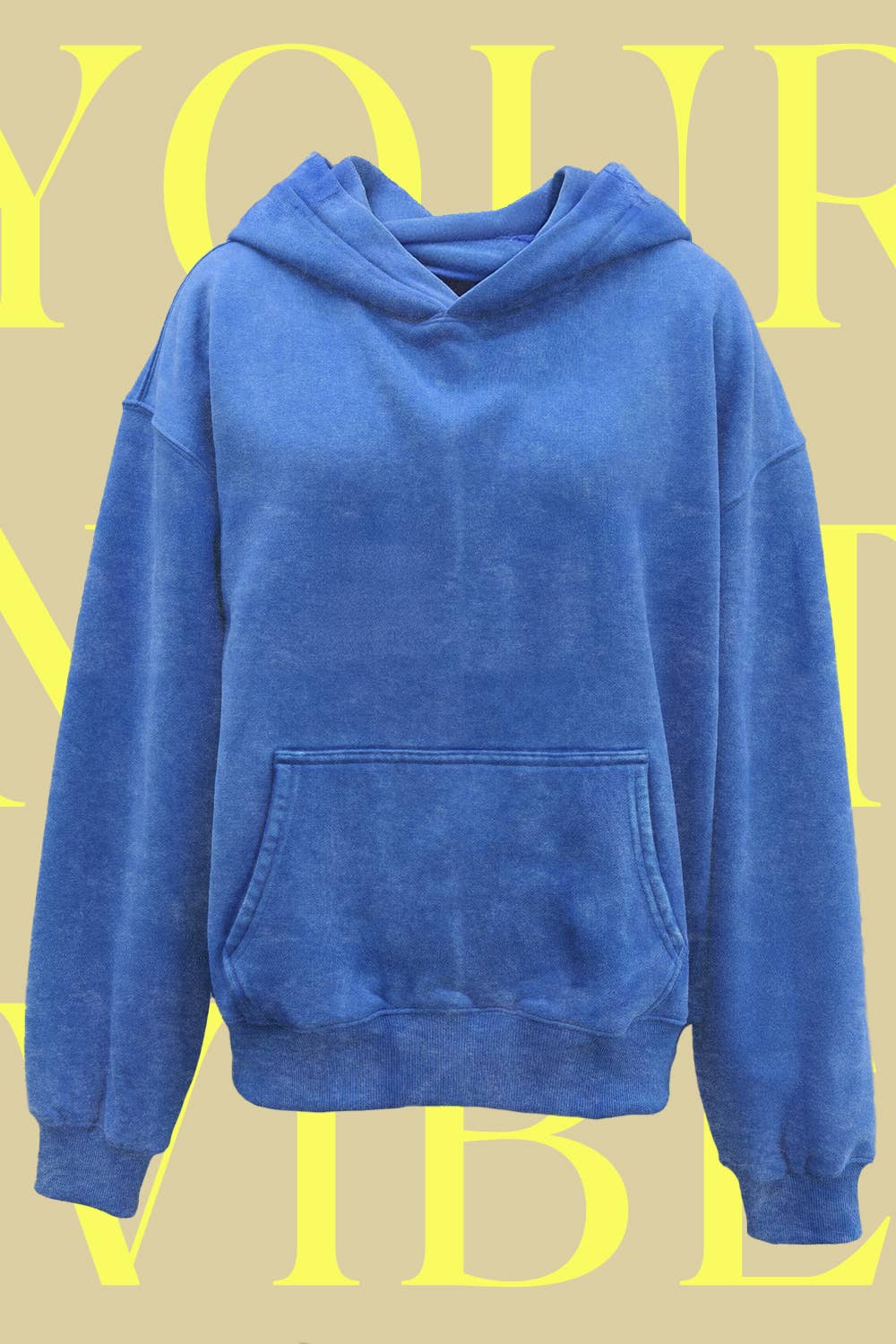 Oversized Fleece-lined Hoodie