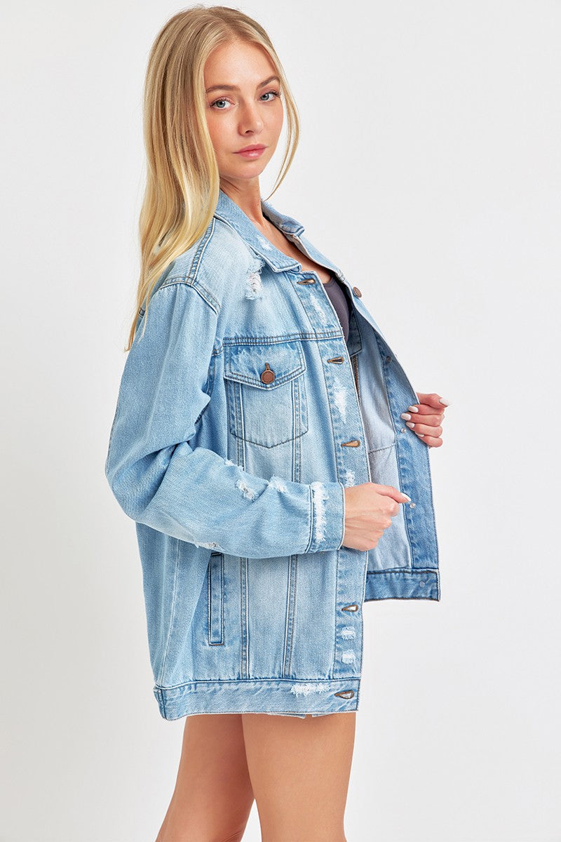 90's Distressed Jacket