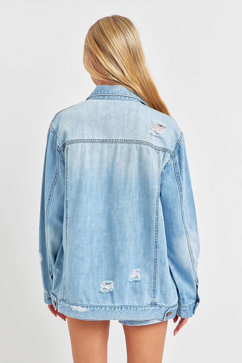 90's Distressed Jacket