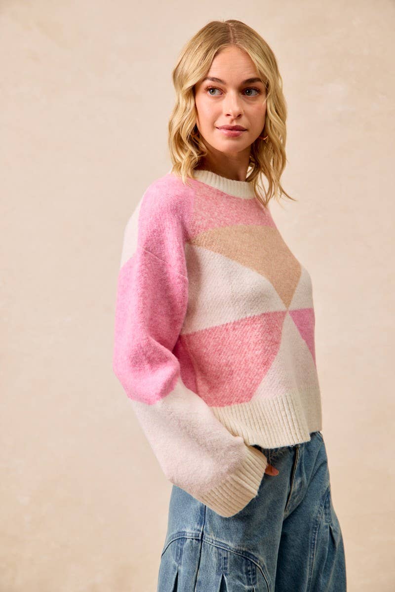 Colorblock Sweater