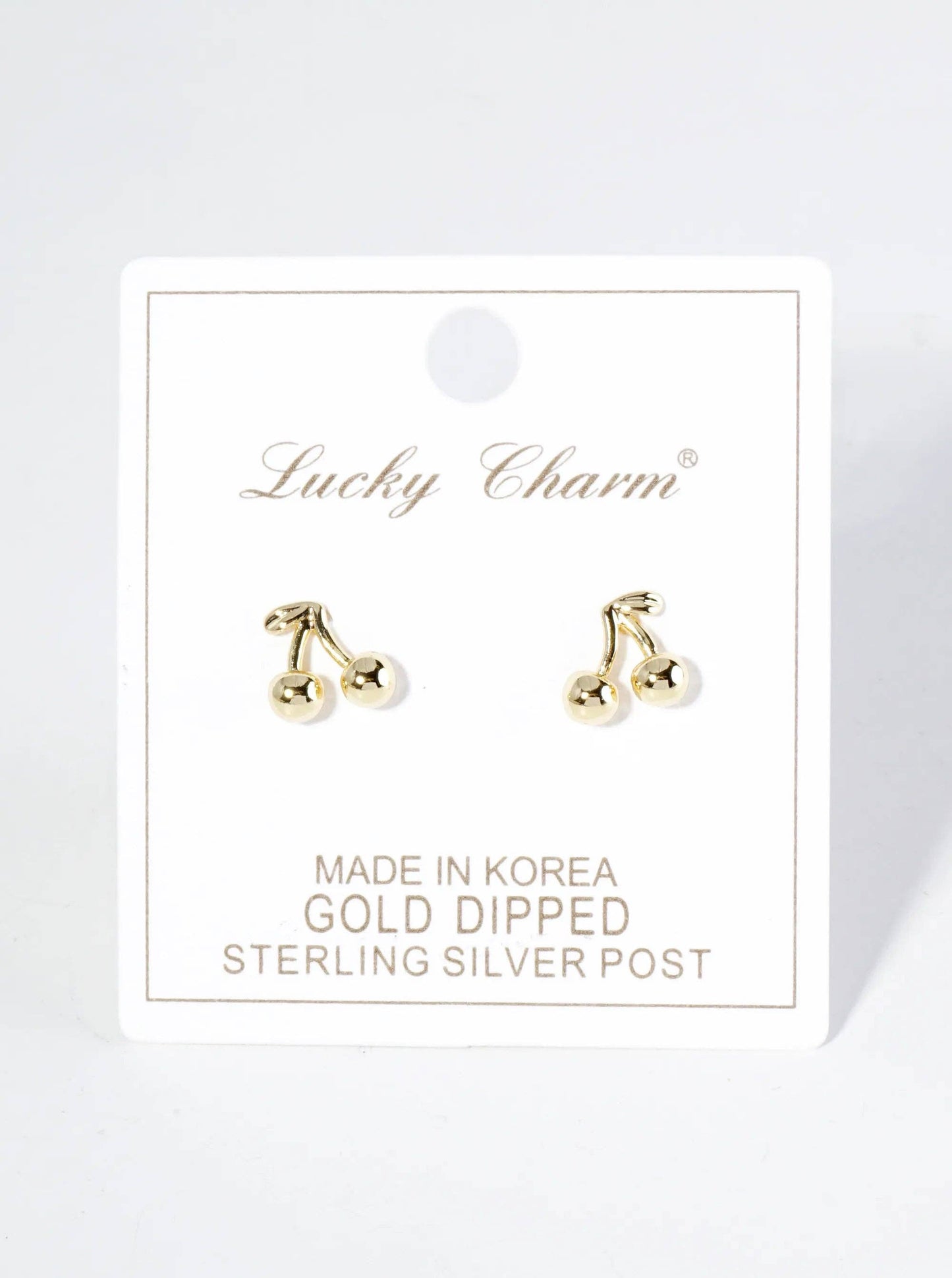 Cherry Stud Earrings