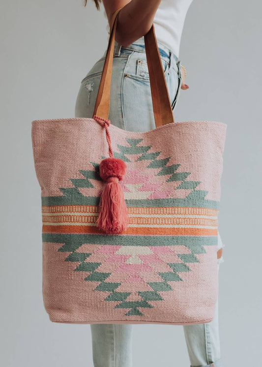 Sunrise Aztec Tote