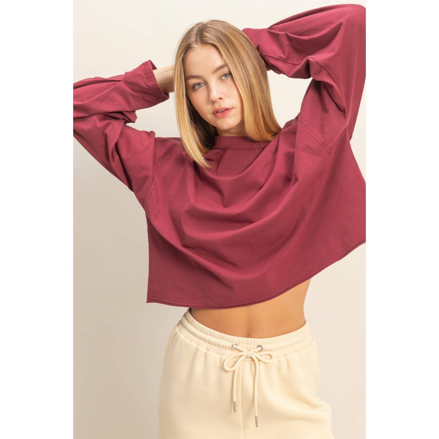 Mineral Washed Long Sleeve