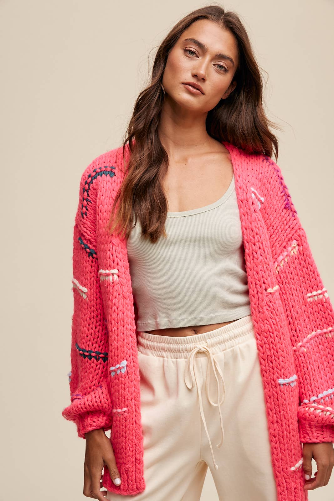 Chunky Knit Cardigan