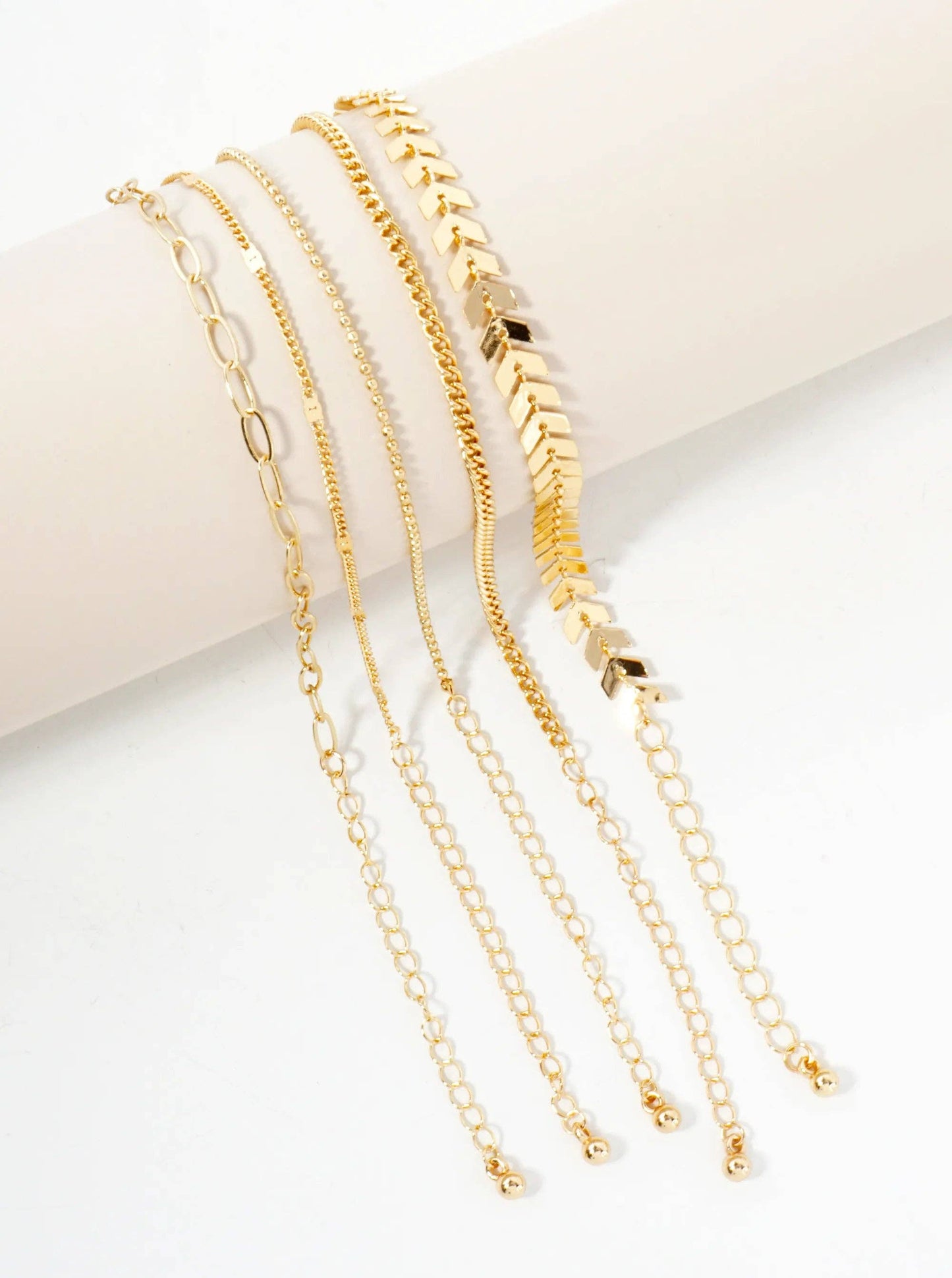 5-Piece Stackable Bracelet Set
