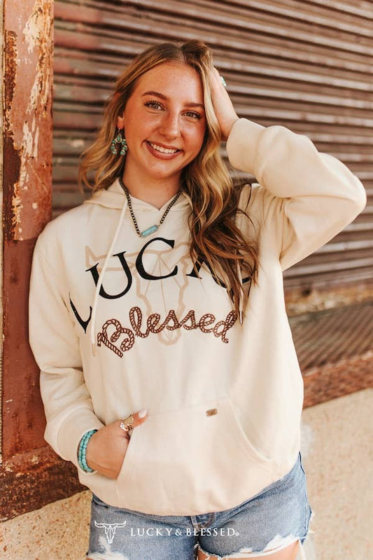 Lucky & Blessed Hoodie