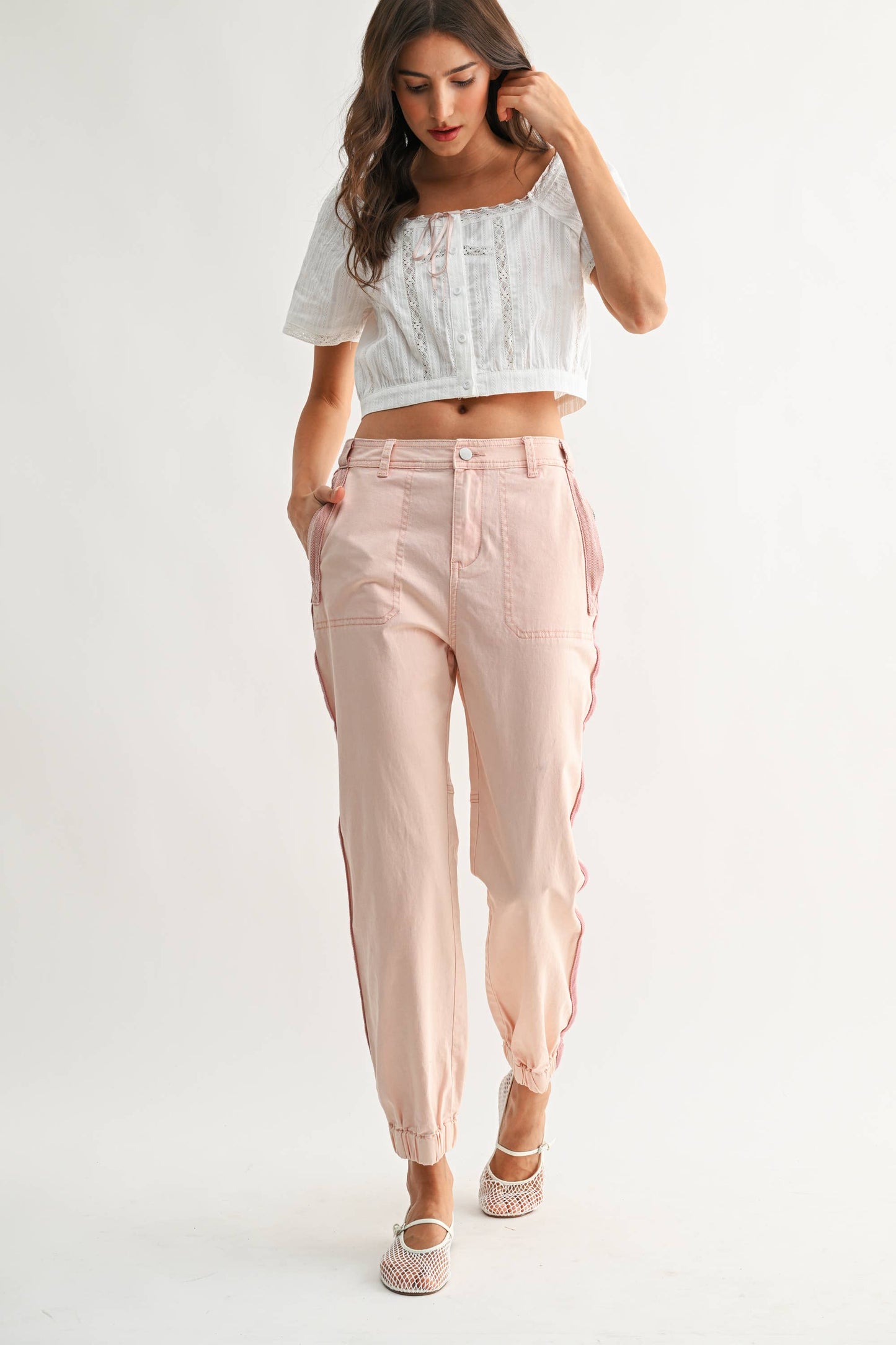 Side Stripe Track Pants