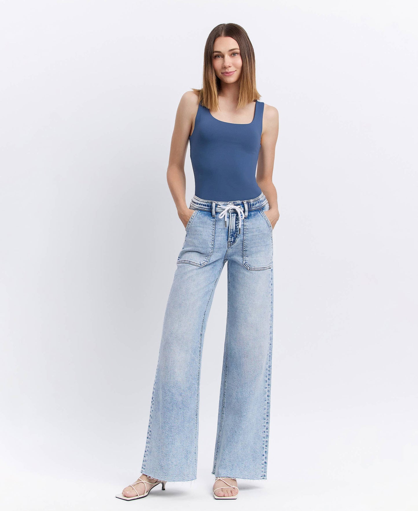 Flying Monkey DrawString Denim