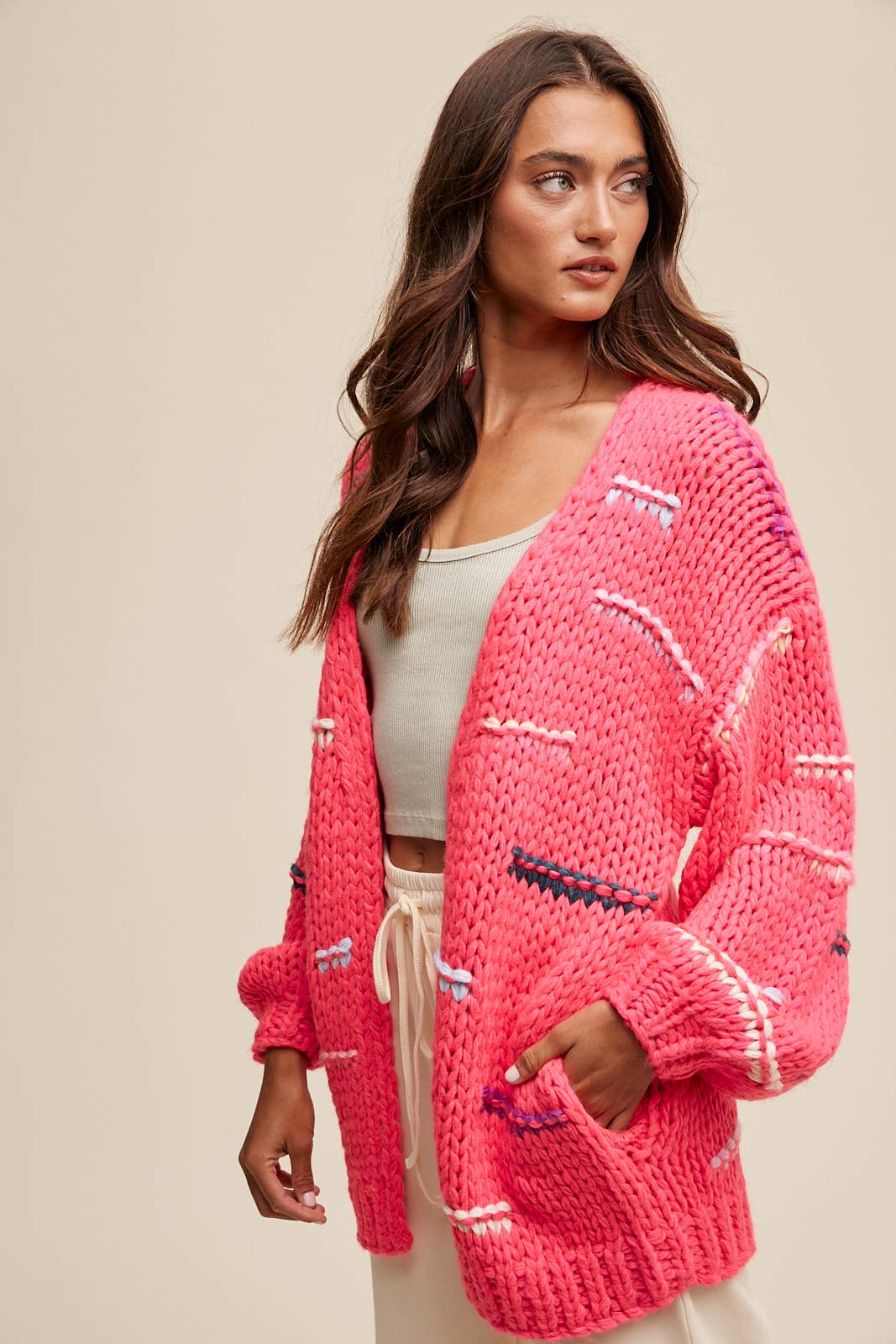 Chunky Knit Cardigan