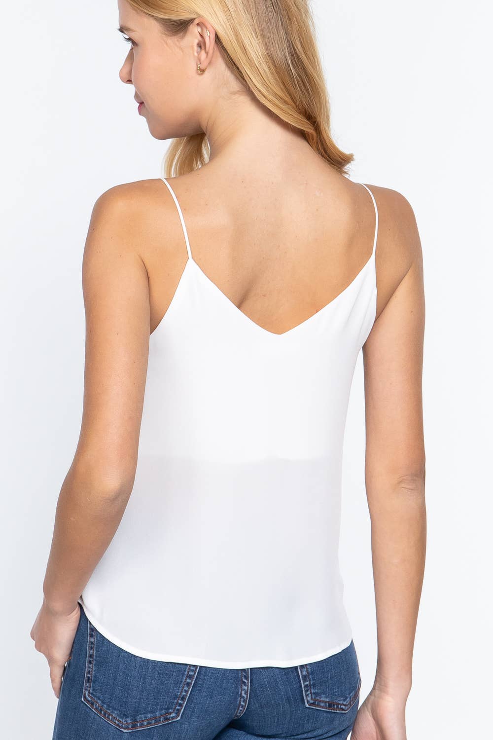 Double V-neck Cami
