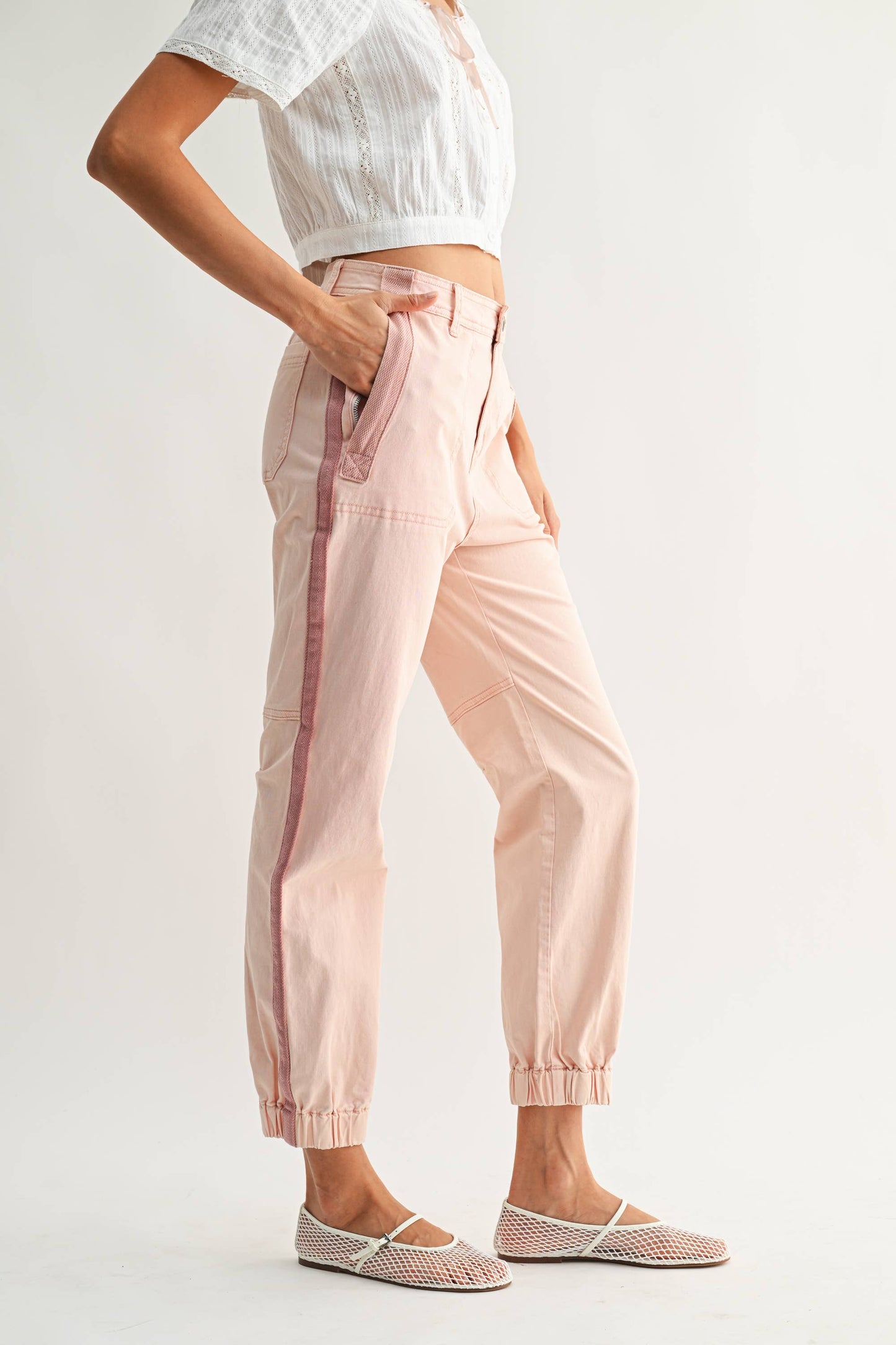 Side Stripe Track Pants