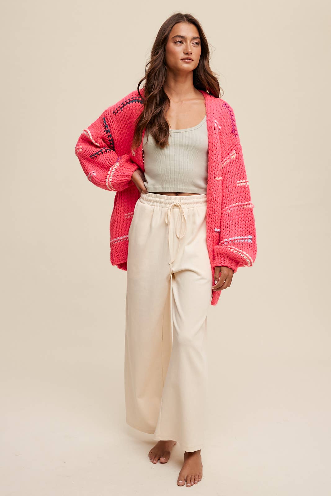 Chunky Knit Cardigan