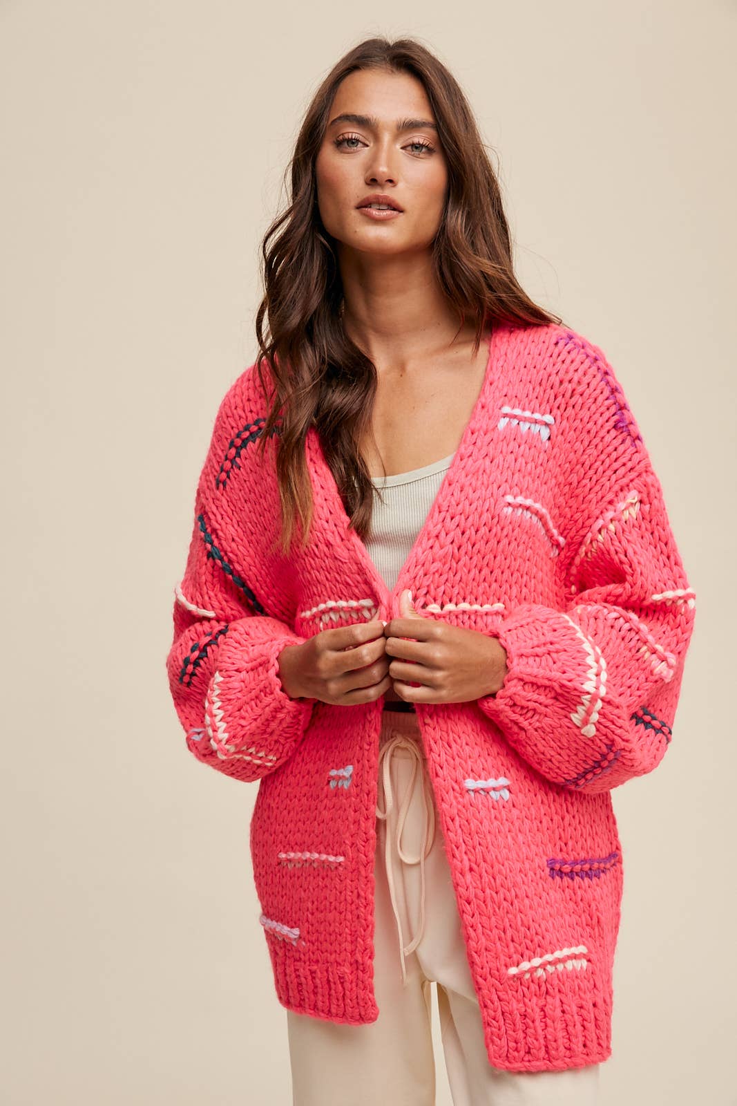 Chunky Knit Cardigan