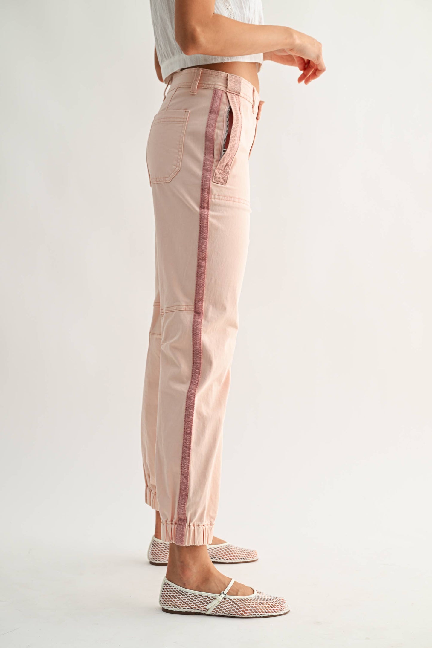Side Stripe Track Pants