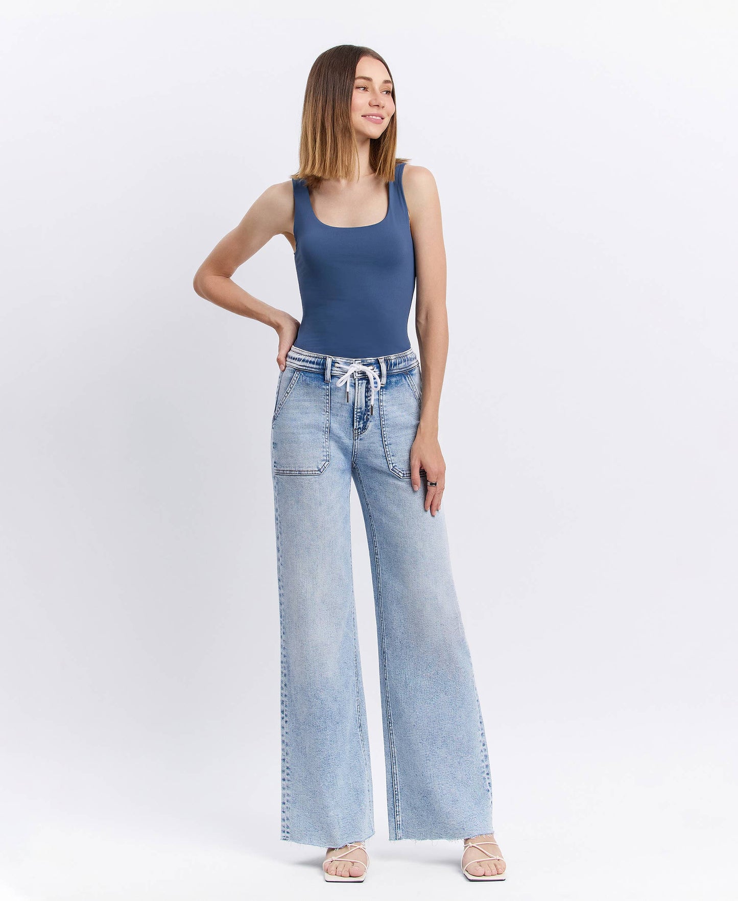 Flying Monkey DrawString Denim