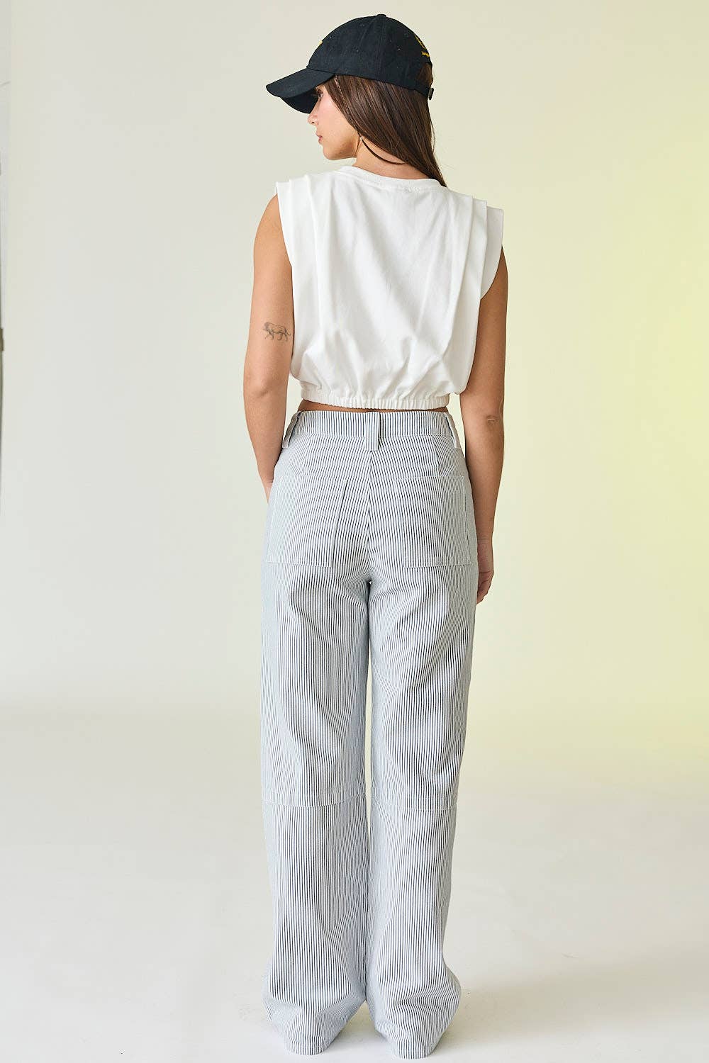 Kylie Pinstripe Pants