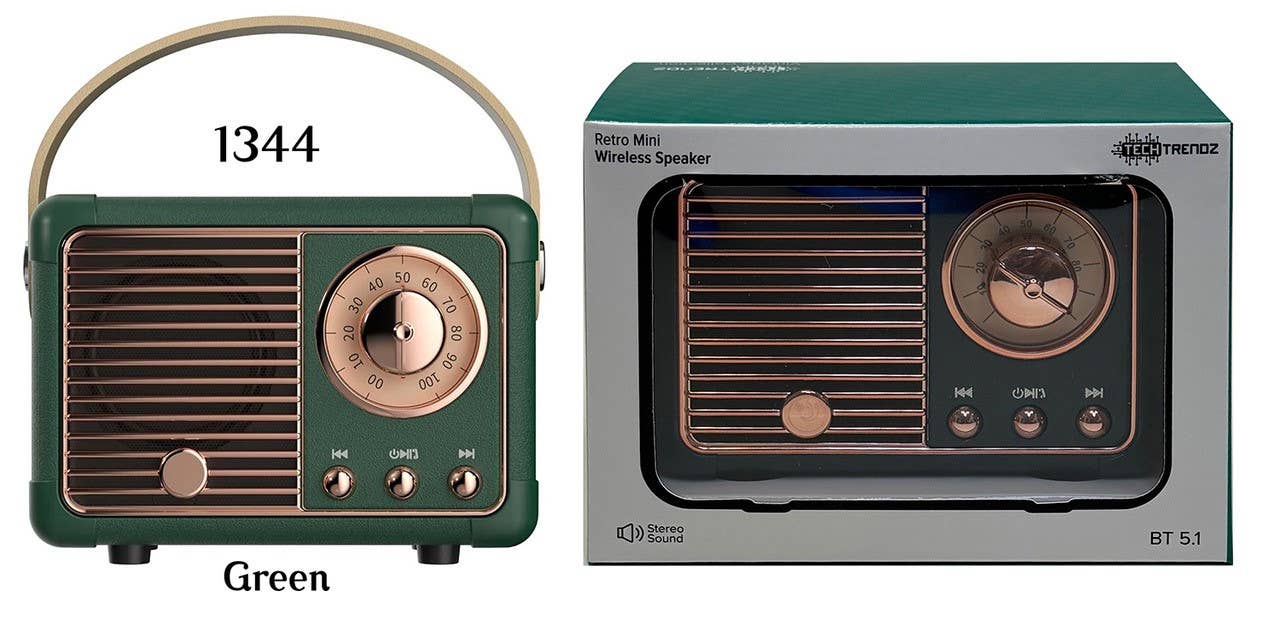 Green Radio Bluetooth Speaker
