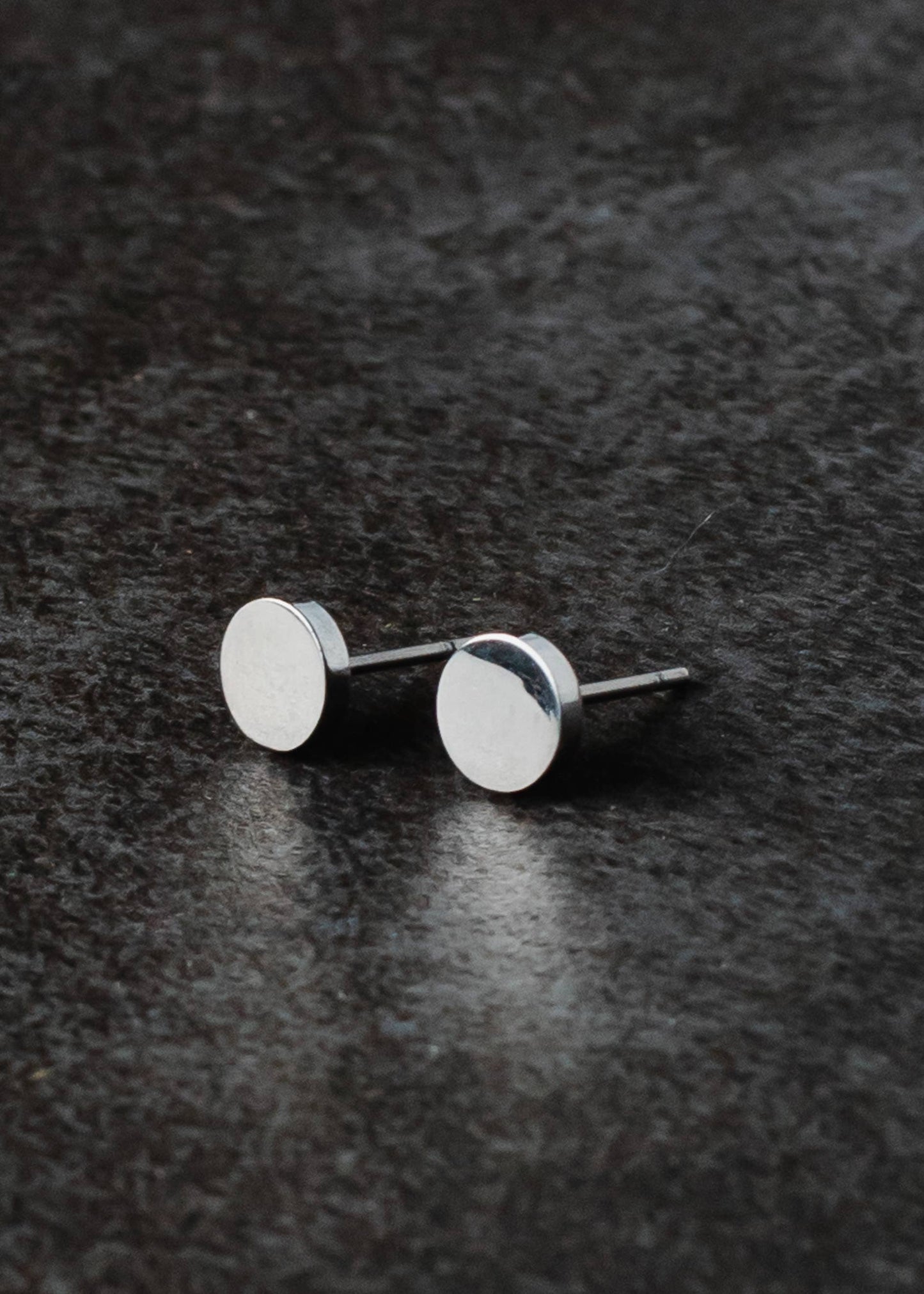 Circle Stud Earrings