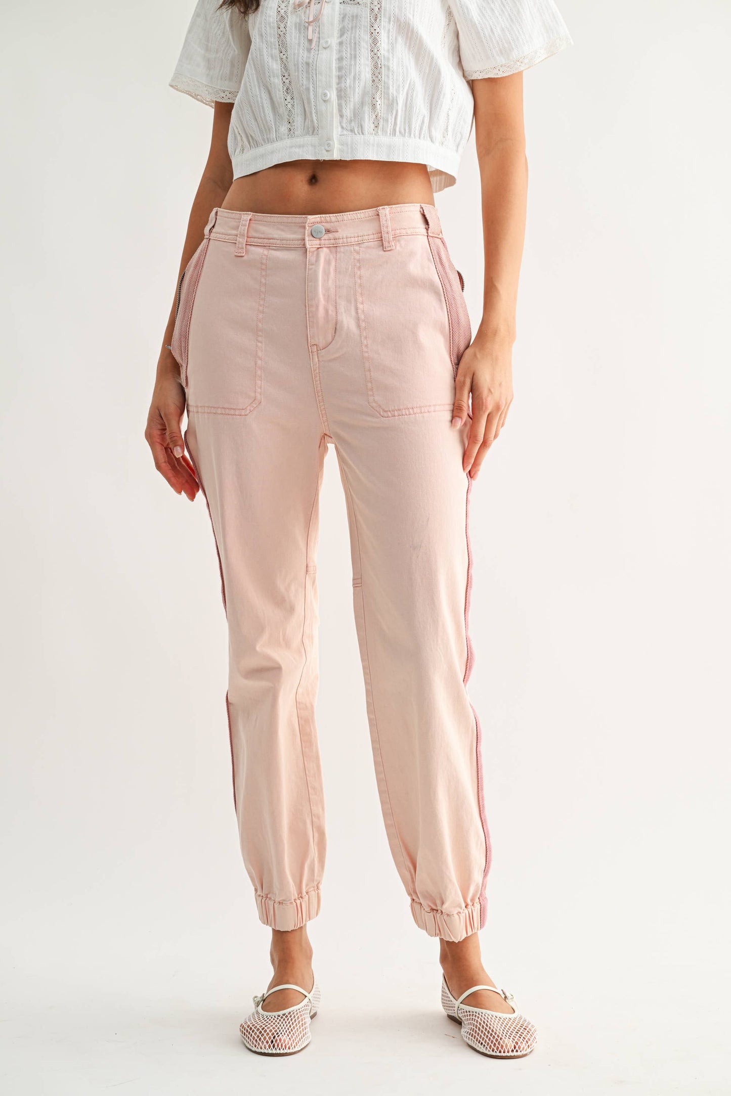 Side Stripe Track Pants