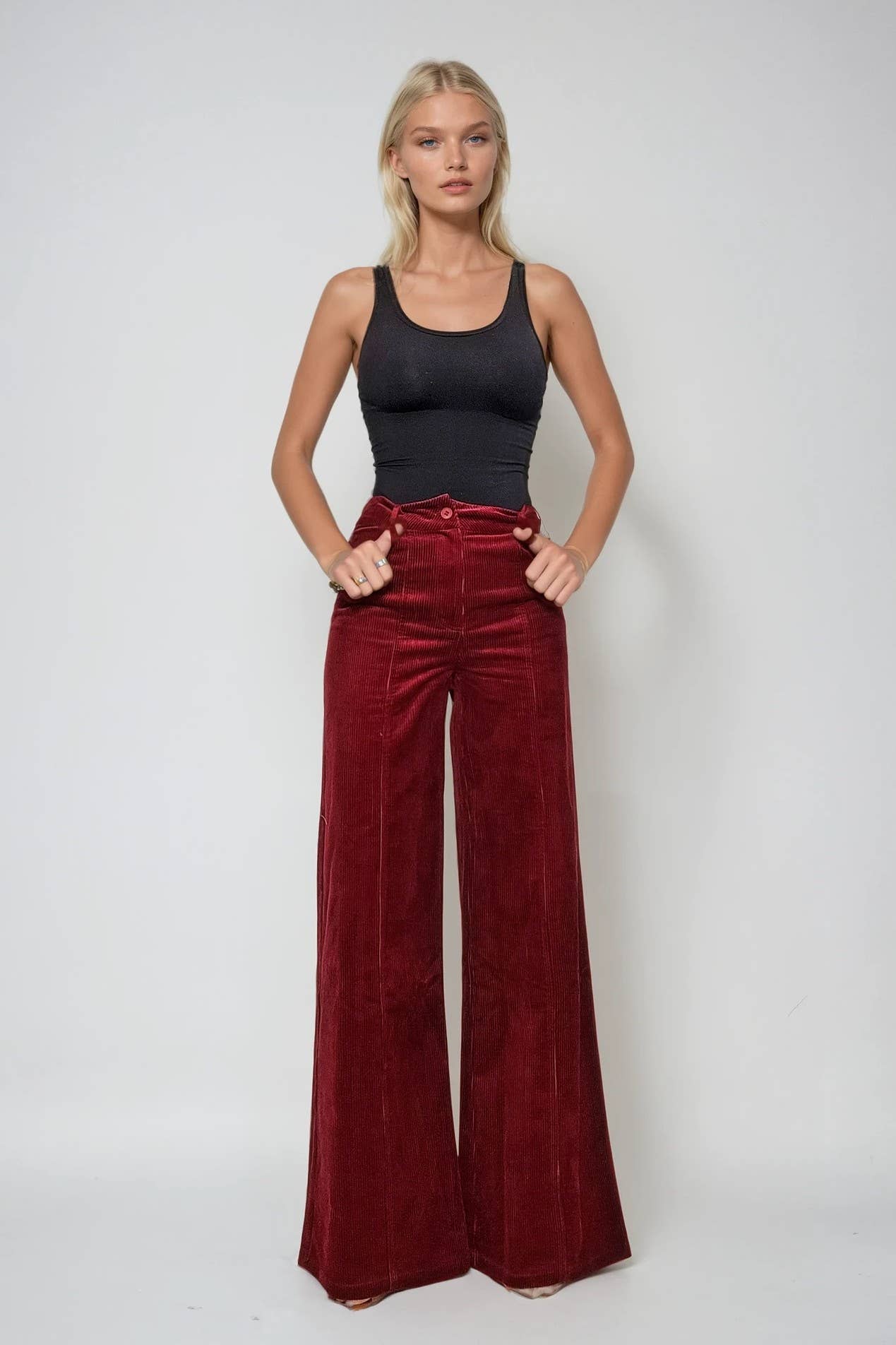 Corduroy Wine Pant