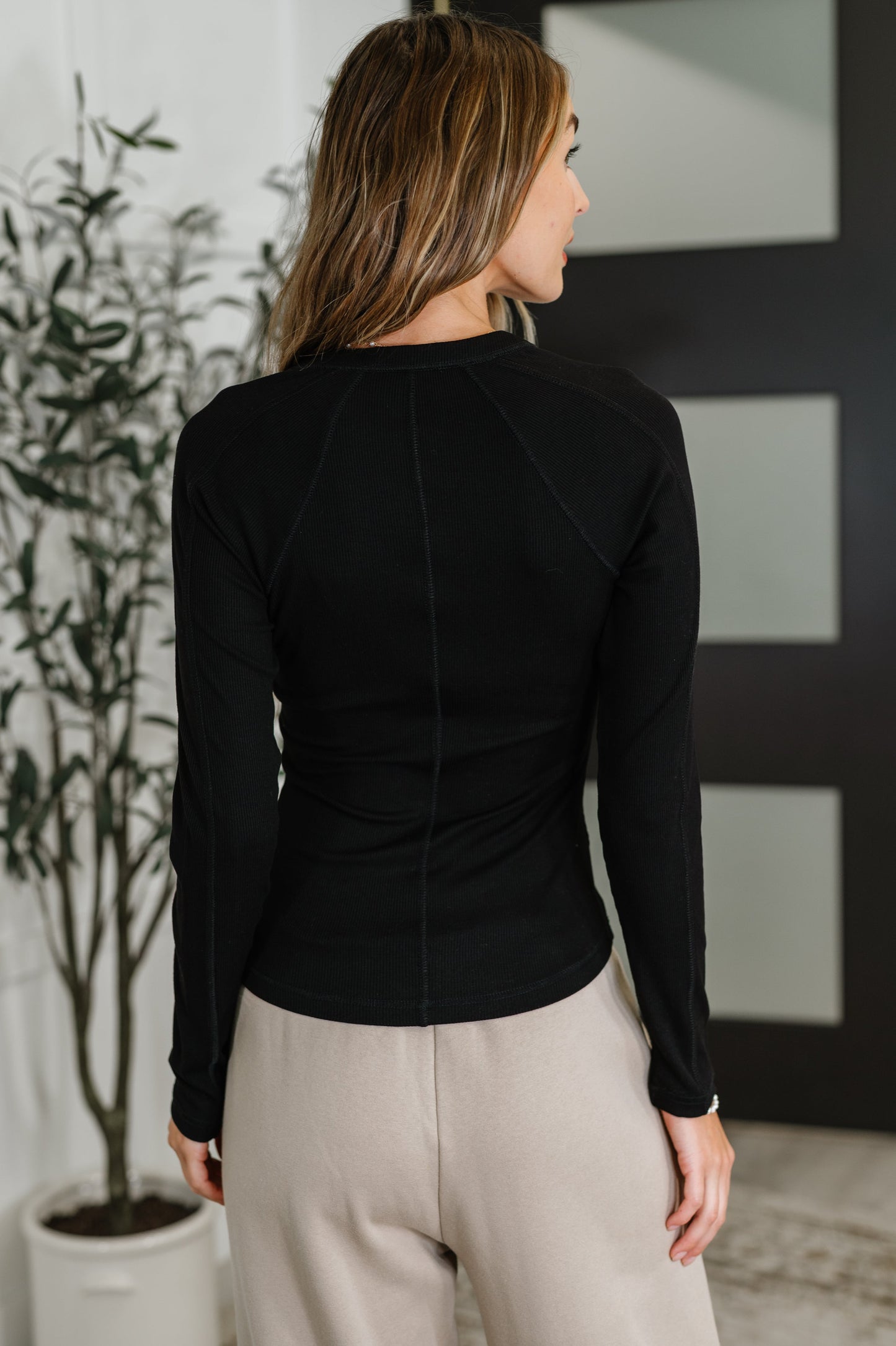 Effortless Edge Knit Top