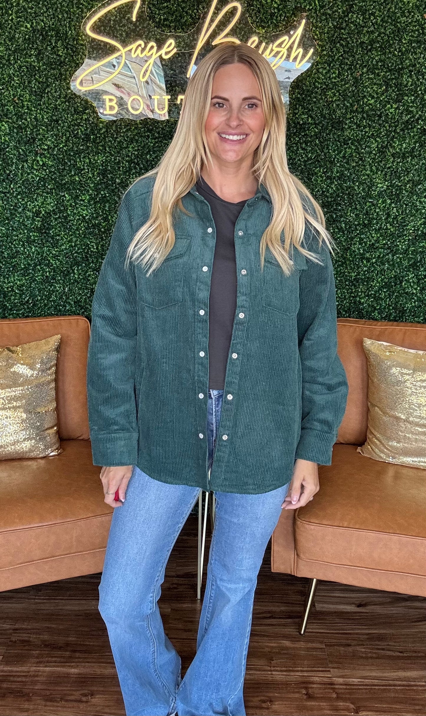 CORDUROY SHACKET