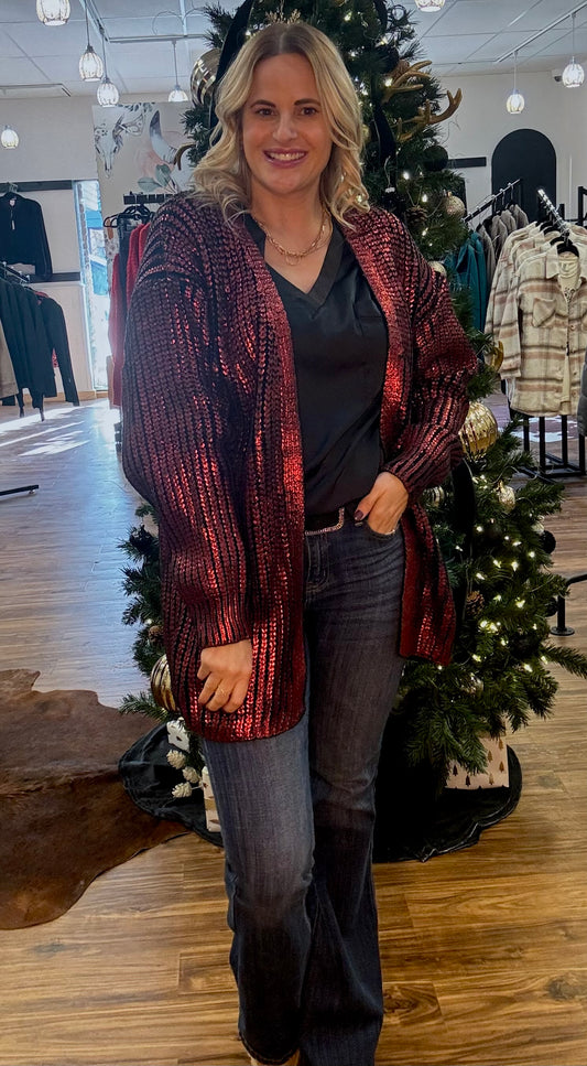 Metallic Sweater