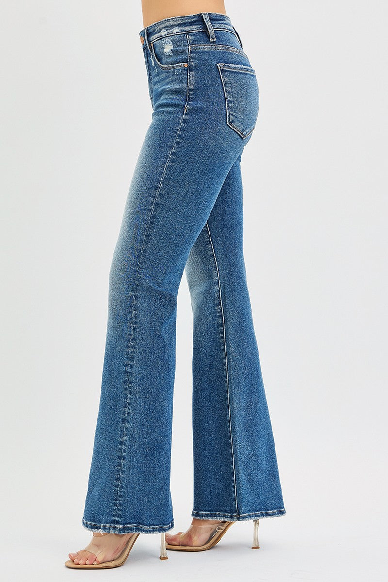 Tummy Control Flare Denim