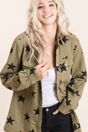 STAR DENIM JACKET